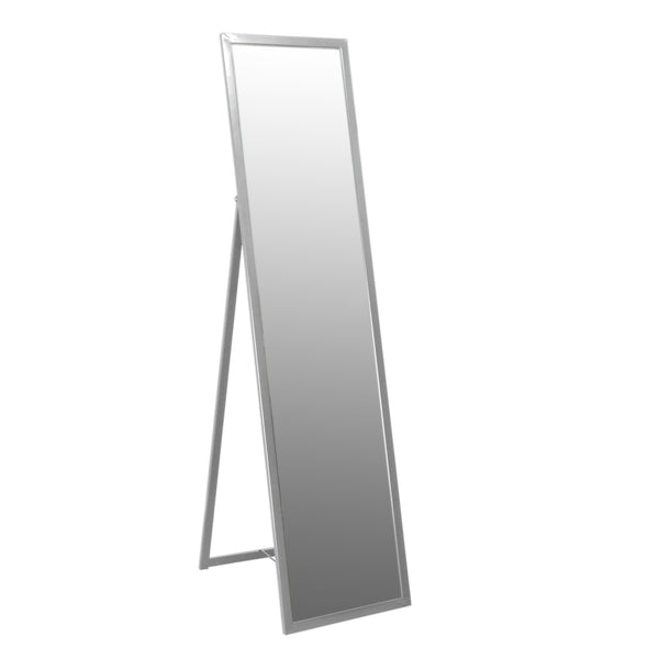 nicola spring 137cm x 35.5cm Silver Square Full-Length Mirror