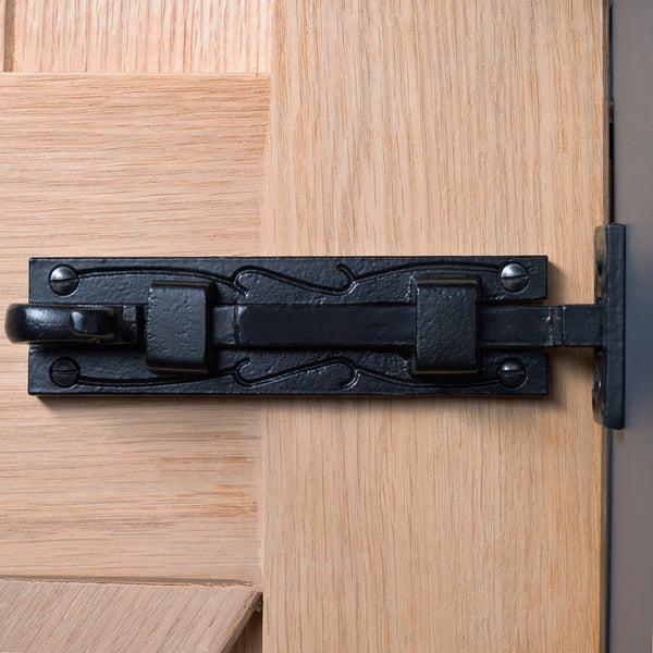 Nicola Spring 145mm Black Cranked Shepherd's Crook Bolt