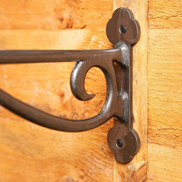 Nicola Spring 145mm Grey Wrought Iron Hanging Basket Hook