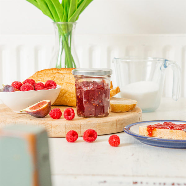 Nicola Spring 150ml Glass Jam Jars With Lids - Pack Of 6