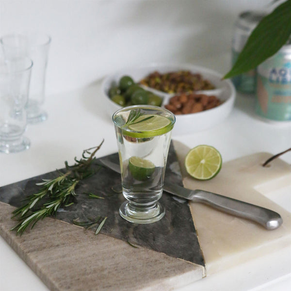 Nicola Spring 150ml Troya Glass Footed Tumblers - Pack Of Six