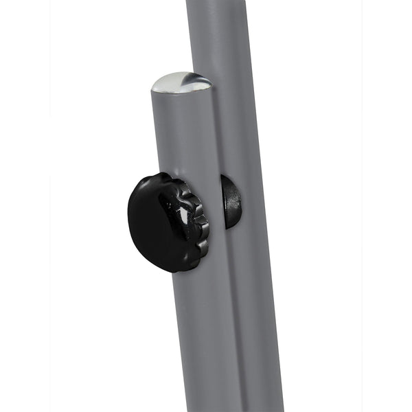 Nicola Spring 153cm X 30cm Silver Round Full-Length Mirror