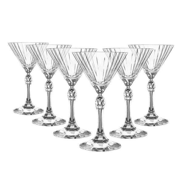 nicola spring 155ml America '20s Martini Glasses - Pack of Six