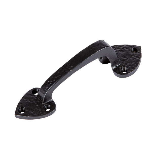 nicola spring 155mm Black Rustic Arrowhead Door Handle