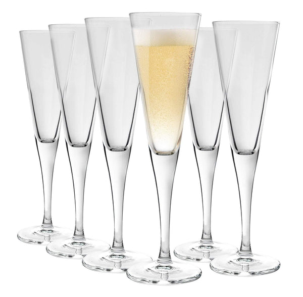 nicola spring 160ml Ypsilon Champagne Flutes - Pack of Six