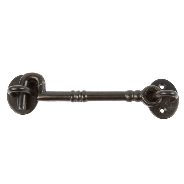 nicola spring 165mm Black Ornate Cabin Hook and Eye