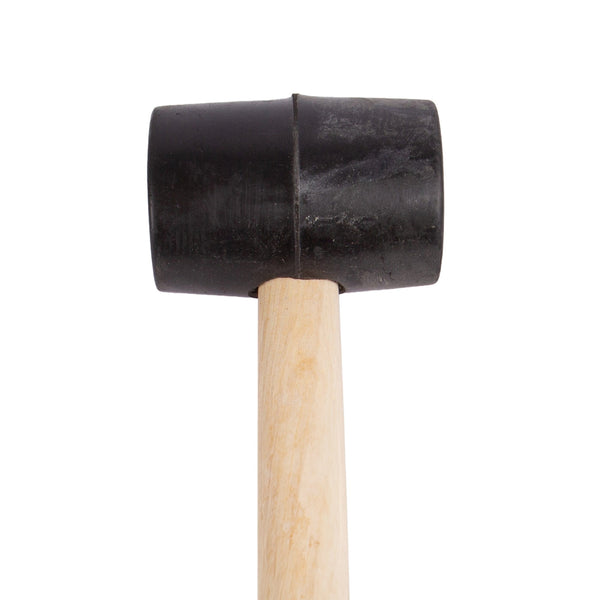 Nicola Spring 16oz Rubber Mallet With Wooden Handle