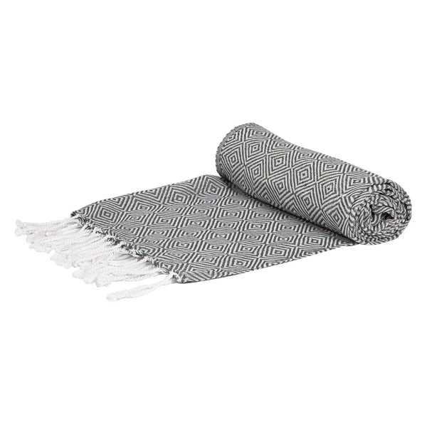 nicola spring 170cm x 90cm Turkish Cotton Diamond Bath Towel