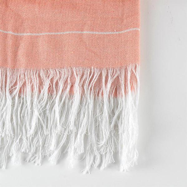 Nicola Spring 170cm X 90cm Turkish Cotton Pinstripe Bath Towel