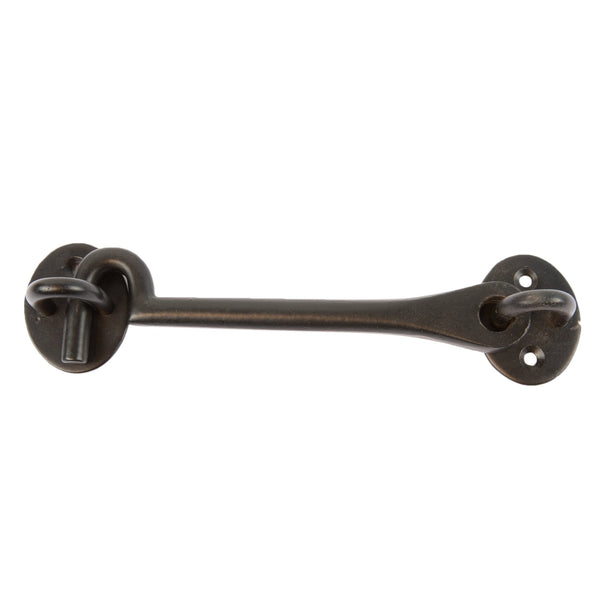 nicola spring 175mm Black Rustic Cabin Hook and Eye