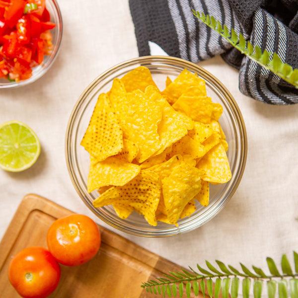 Nicola Spring 17cm Clear Lys Glass Nesting Mixing Bowl