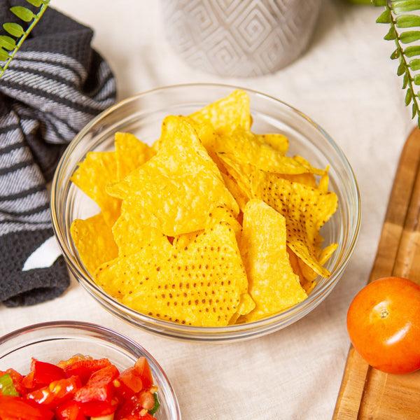 Nicola Spring 17cm Clear Lys Glass Nesting Mixing Bowl