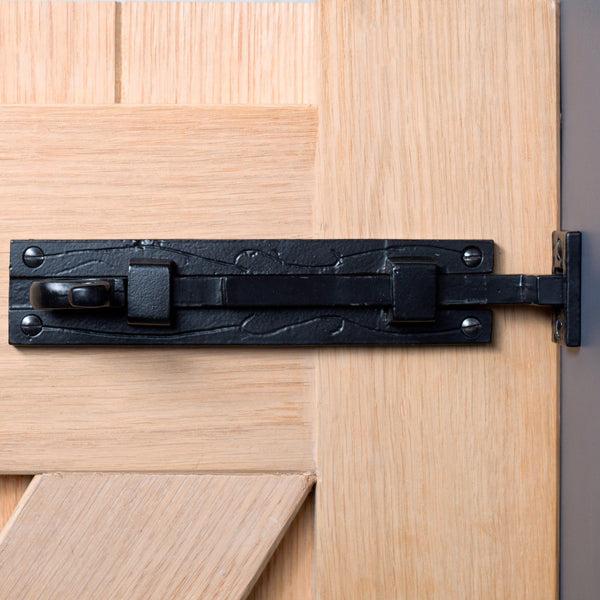 Nicola Spring 185mm Black Cranked Shepherd's Crook Bolt