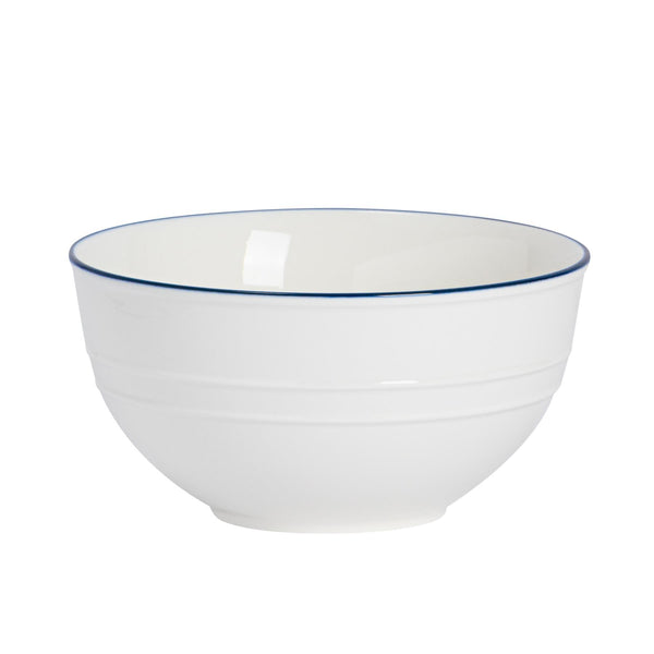 nicola spring 18cm Farmhouse White Porcelain Serving Bowl