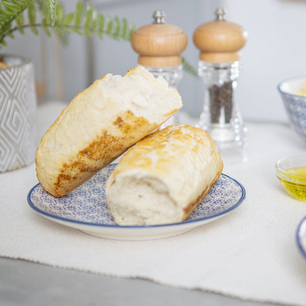 Nicola Spring 18cm Hand Printed Stoneware Side Plates - Pack Of Six