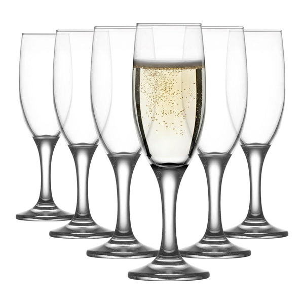 nicola spring 190ml Misket Champagne Flutes - Pack of Six