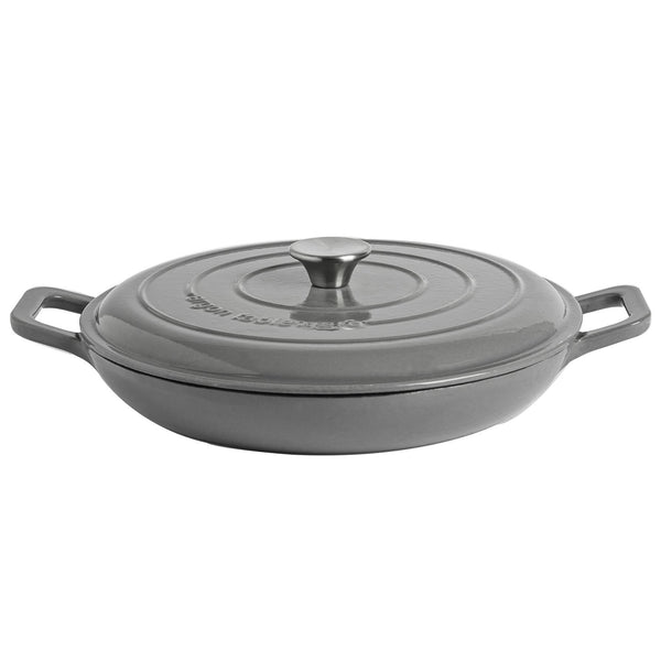 nicola spring 2.3L Cast Iron Shallow Casserole Dish
