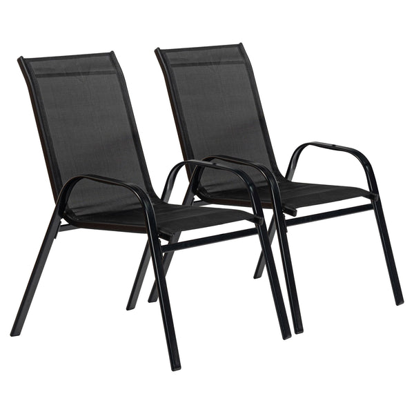 nicola spring 2 piece Sussex Black Garden Armchairs