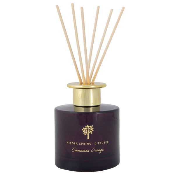 nicola spring 200ml Cinnamon Orange Glass Reed Diffuser
