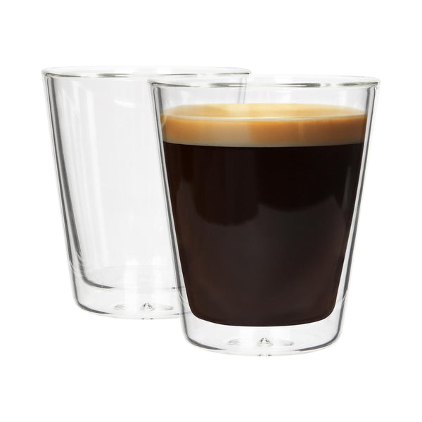 nicola spring 200ml Double-Walled Glasses Set - Pack of 2