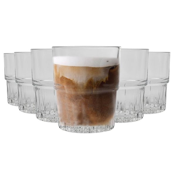 nicola spring 200ml Emplilable Stacking Tumblers - Pack of Six