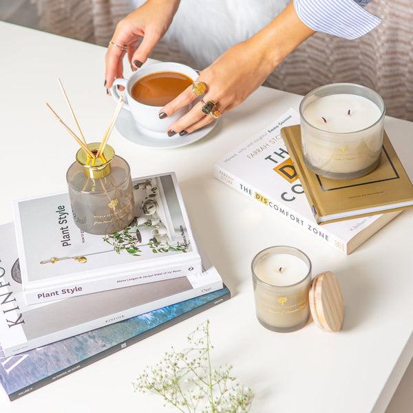 Nicola Spring 200ml Green Pomelo & Passion Fruit Glass Reed Diffuser