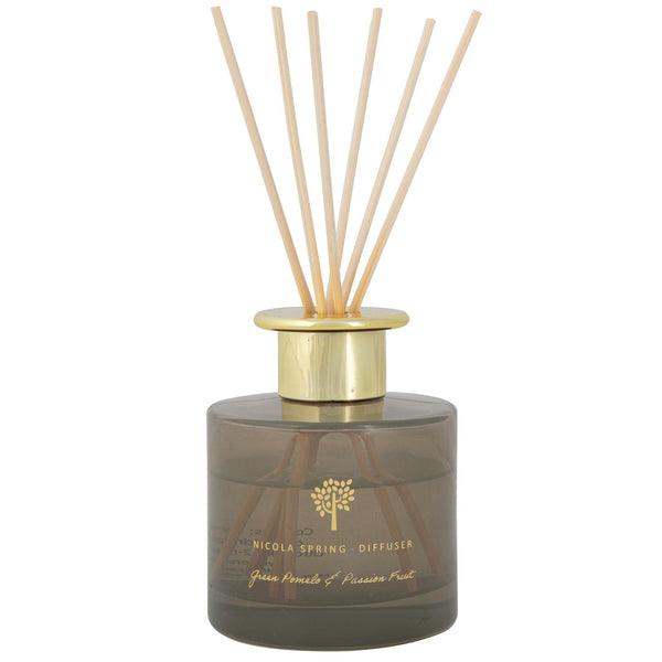 nicola spring 200ml Green Pomelo & Passion Fruit Glass Reed Diffuser