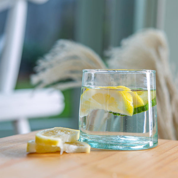 Nicola Spring 200ml Merzouga Recycled Tumbler Glasses - Pack Of Six