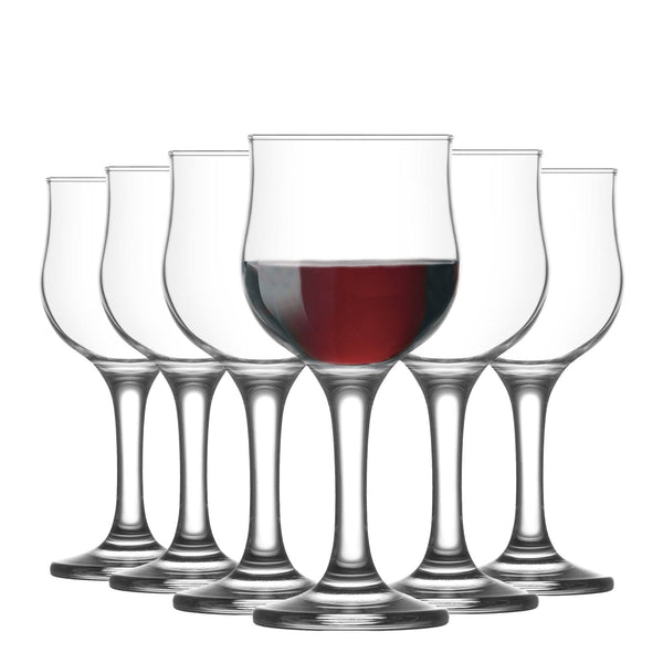 nicola spring 200ml Nevakar Wine Glasses - Pack of Six