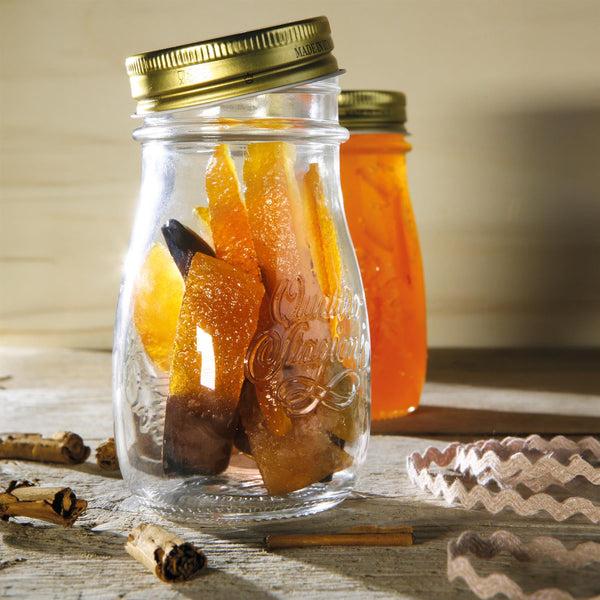 Nicola Spring 200ml Quattro Stagioni Glass Bottle With Screw Top Lid