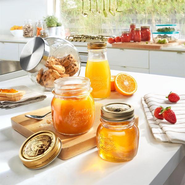 Nicola Spring 200ml Quattro Stagioni Glass Bottle With Screw Top Lid