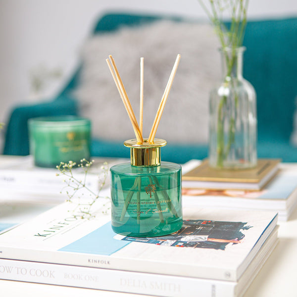 Nicola Spring 200ml Sage & Seasalt Glass Reed Diffuser