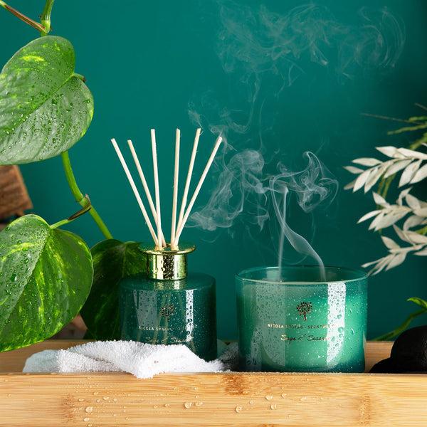 Nicola Spring 200ml Sage & Seasalt Glass Reed Diffuser