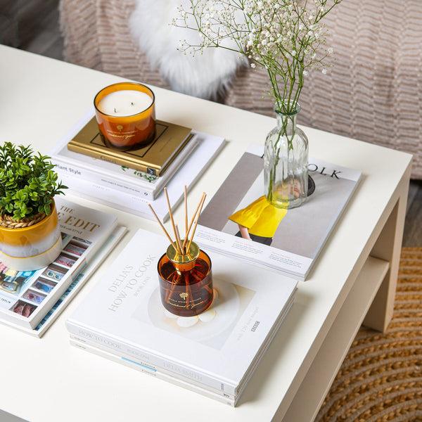 Nicola Spring 200ml Sandalwood & Jasmine Glass Reed Diffuser