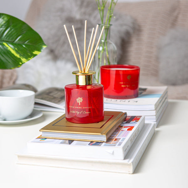 Nicola Spring 200ml Wild Fig & Cassis Glass Reed Diffuser