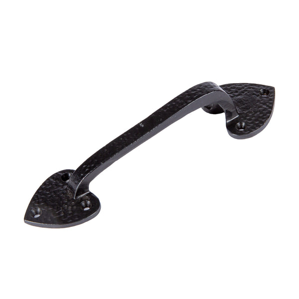 nicola spring 205mm Black Rustic Arrowhead Door Handle