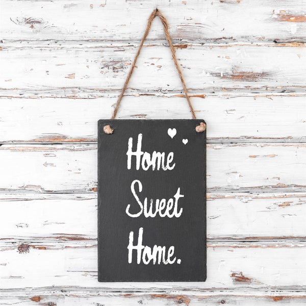 Nicola Spring 20cm X 30cm Rectangle Slate Hanging Notice Board
