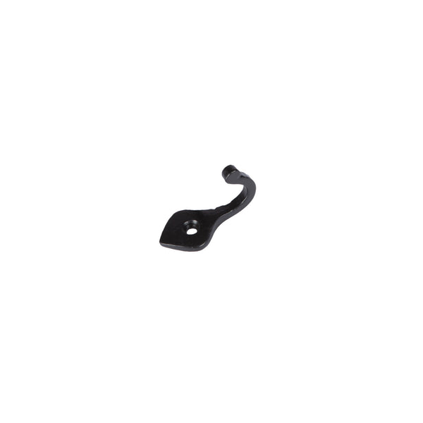 Nicola Spring 20mm X 40mm Black Hammered Arrowhead Single Hook