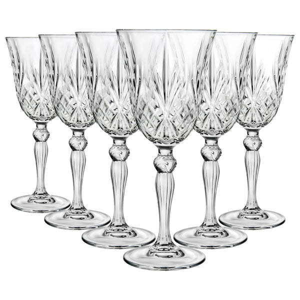 nicola spring 210ml Melodia White Wine Glasses - Pack of Six
