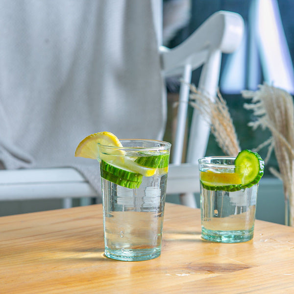 Nicola Spring 215ml Meknes Recycled Tumbler Glasses - Pack Of Six