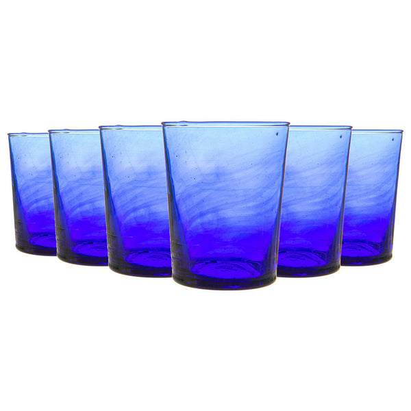 nicola spring 215ml Meknes Recycled Tumbler Glasses - Pack of Six