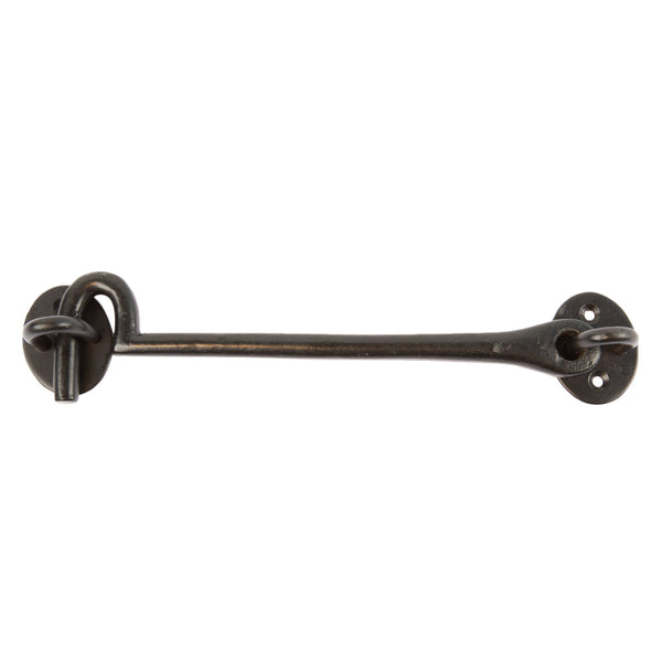 nicola spring 225mm Black Rustic Cabin Hook and Eye