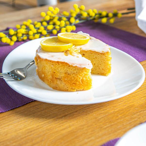 Nicola Spring 22cm White Prometeo Glass Dessert Plates - Pack Of Six