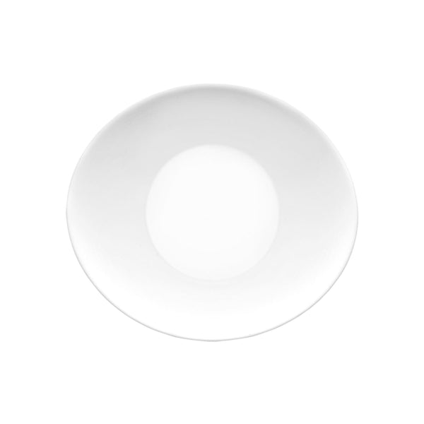 nicola spring 22cm White Prometeo Glass Dessert Plates - Pack of Six