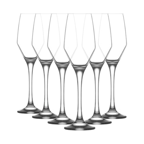 nicola spring 230ml Ella Champagne Flutes - Pack of Six
