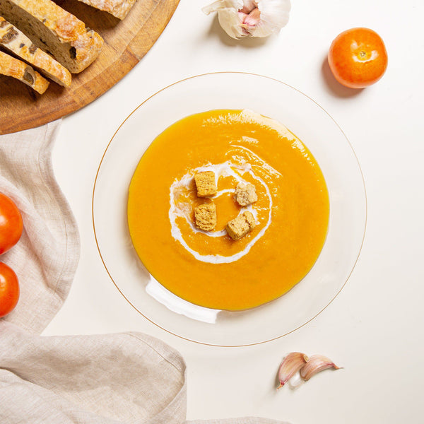 Nicola Spring 23cm Clear Lys Glass Soup Bowls - Pack Of Six