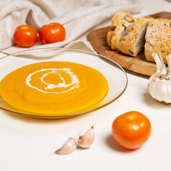 Nicola Spring 23cm Clear Lys Glass Soup Bowls - Pack Of Six