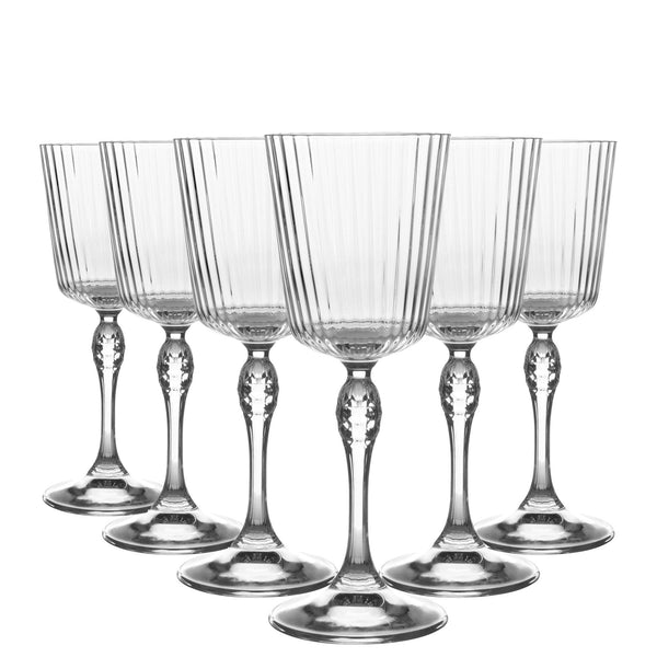 nicola spring 250ml America '20s Cocktail Glasses - Pack of Six