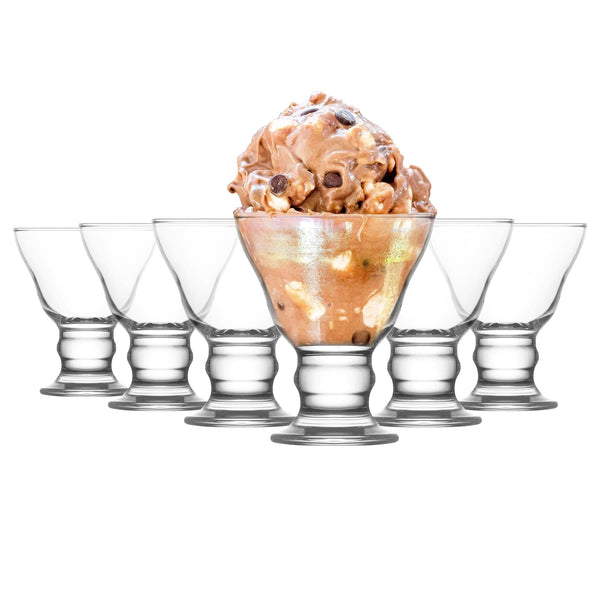 nicola spring 255ml Orion Glass Ice Cream Bowls - Pack of 6