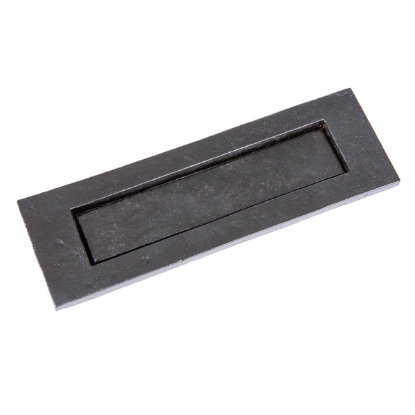 nicola spring 255mm x 85mm Black Rustic Letter Plate